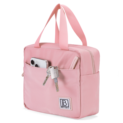 Brisby Koeltas 4L smooth pink - incl. koelelement