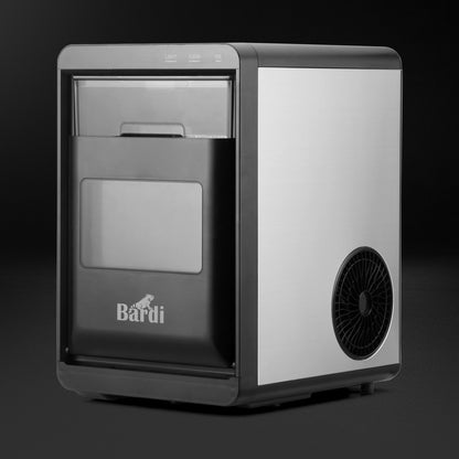 Bardi IJsblokjesmachine 1,8L crushed ice RVS - 20 kg ijs per 24 uur - incl. thermosbeker