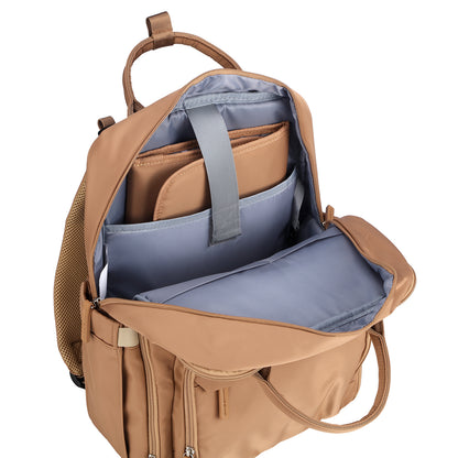 Brisby slijtvaste Luiertas – verzorgingstas – met buggymontage - True Terracotta