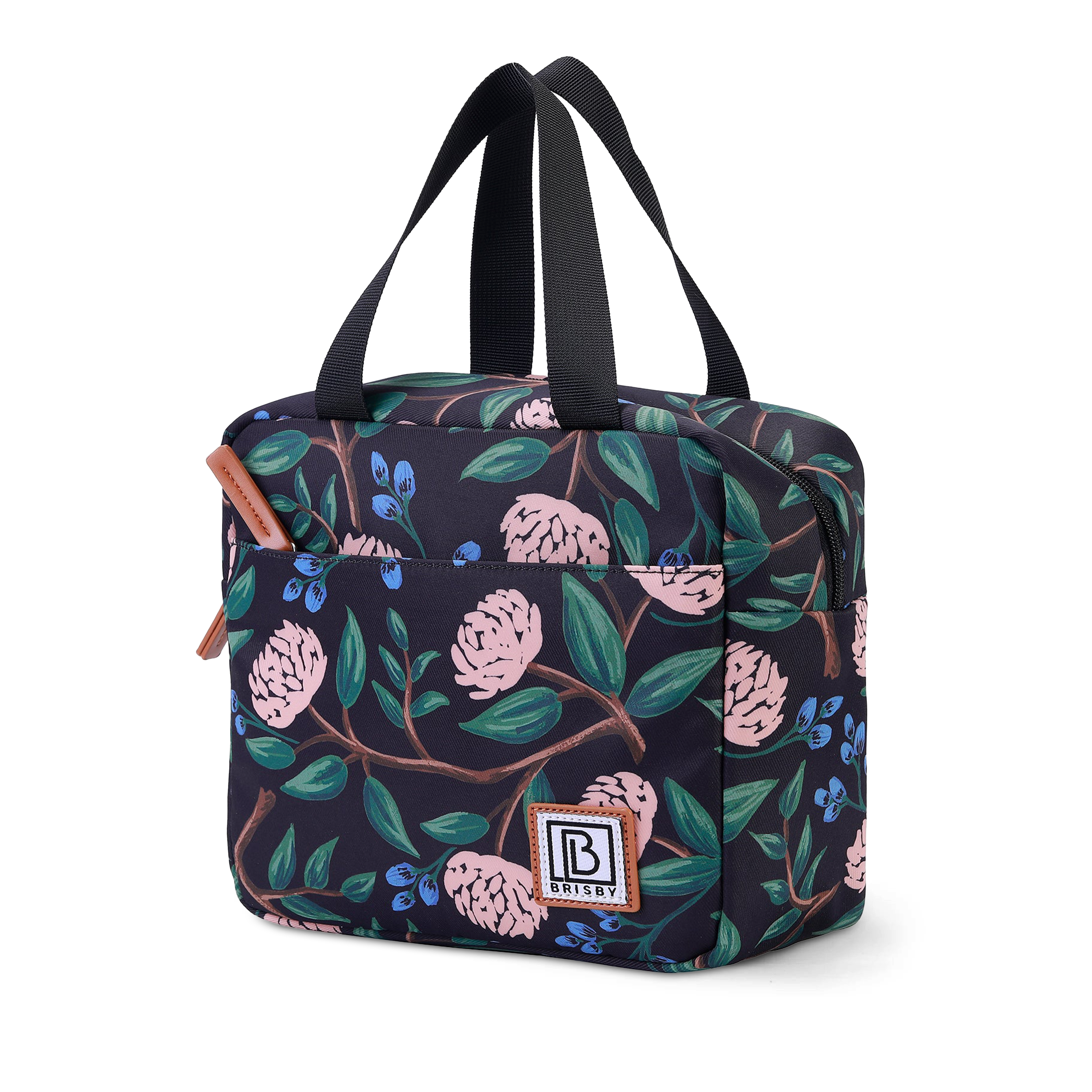 Koeltas 4L passion flower - Lunchtas - kolftas - 4-laags geïsoleerd - gratis koelelement