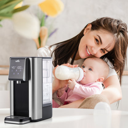 Bardi Heetwaterdispenser 2,6L - incl.thermoscup + onderzetter - instant-heating - 6 temperatuurstanden