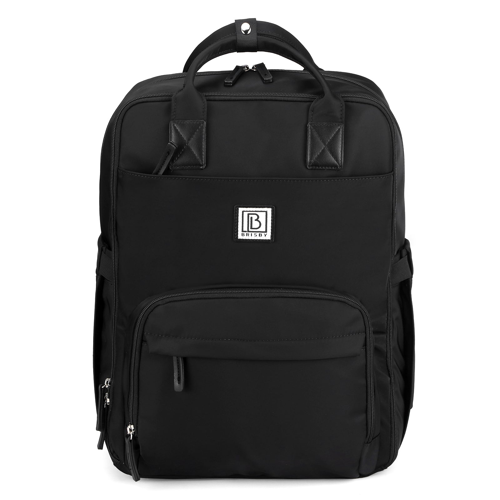 Brisby slijtvaste Luiertas – verzorgingstas – met buggymontage - Signature Black