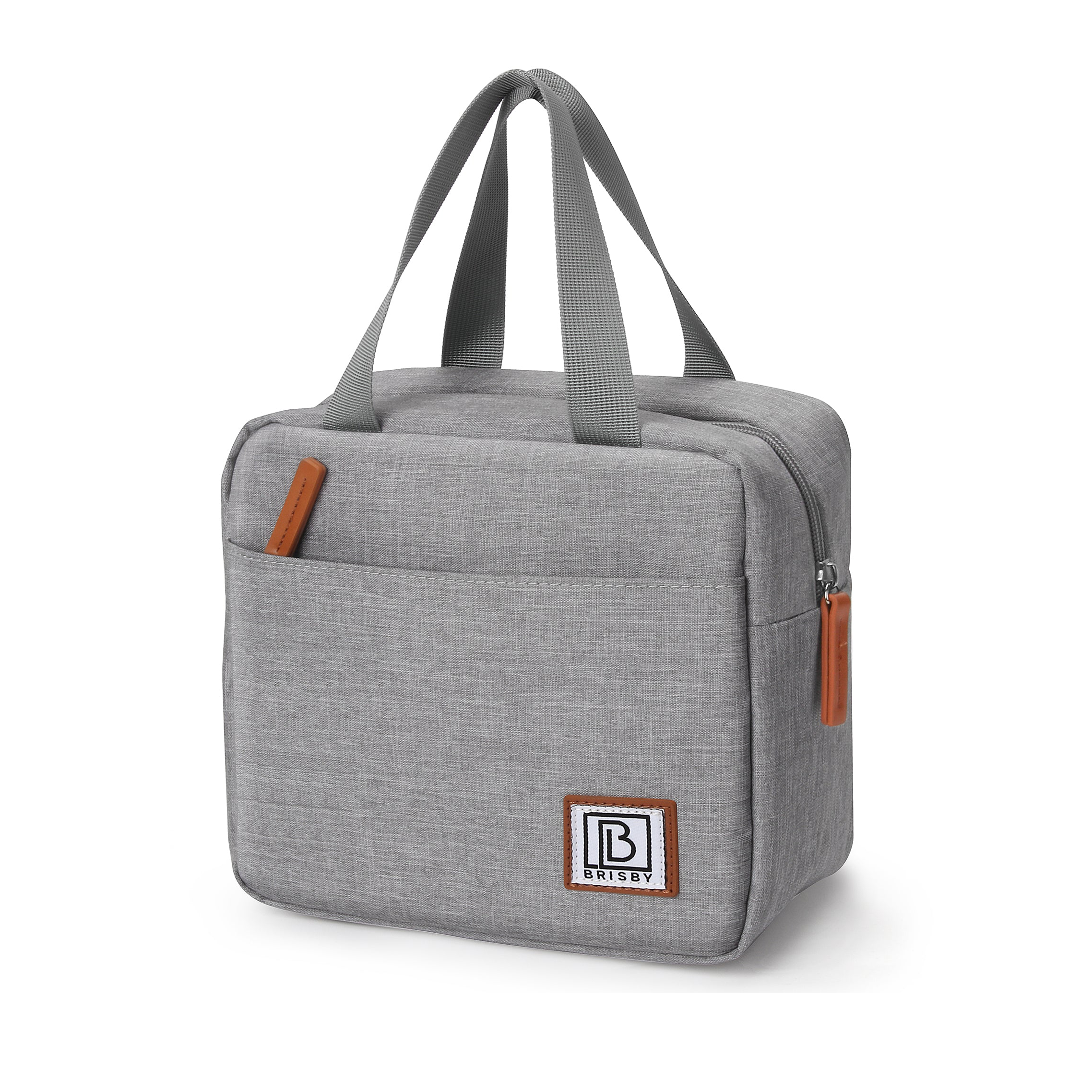 Cooler bag 4L light gray - 4-layer insulated - free cooling element