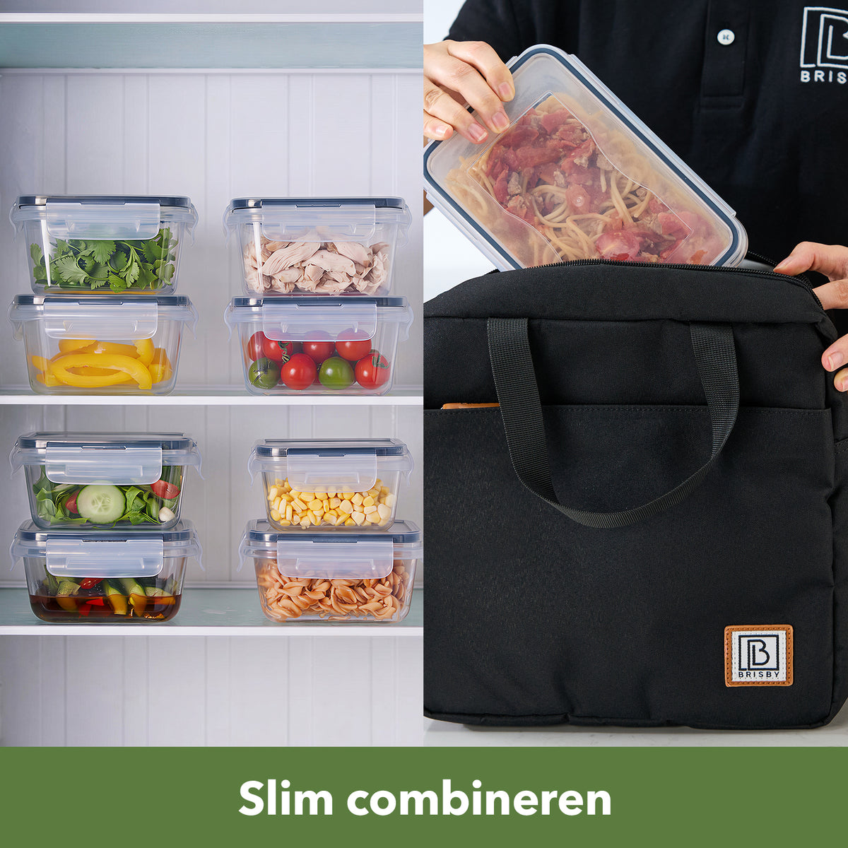 Bardi vershoudbakjes set 16 stuks - BPA vrij