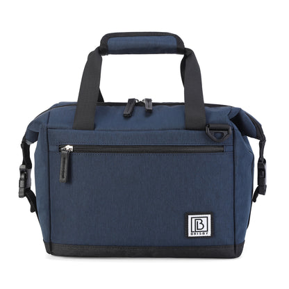 Koeltas 12L blauw - Lunchtas - 4-laags geïsoleerd - extra ruimte uitvouwbaar - 2 gratis koelelementen - incl. schouderriem