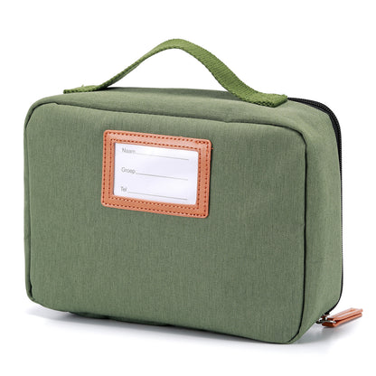 Brisby 4 Laags Geïsoleerde Koeltas - Lunchtas 2.5 liter - Groen