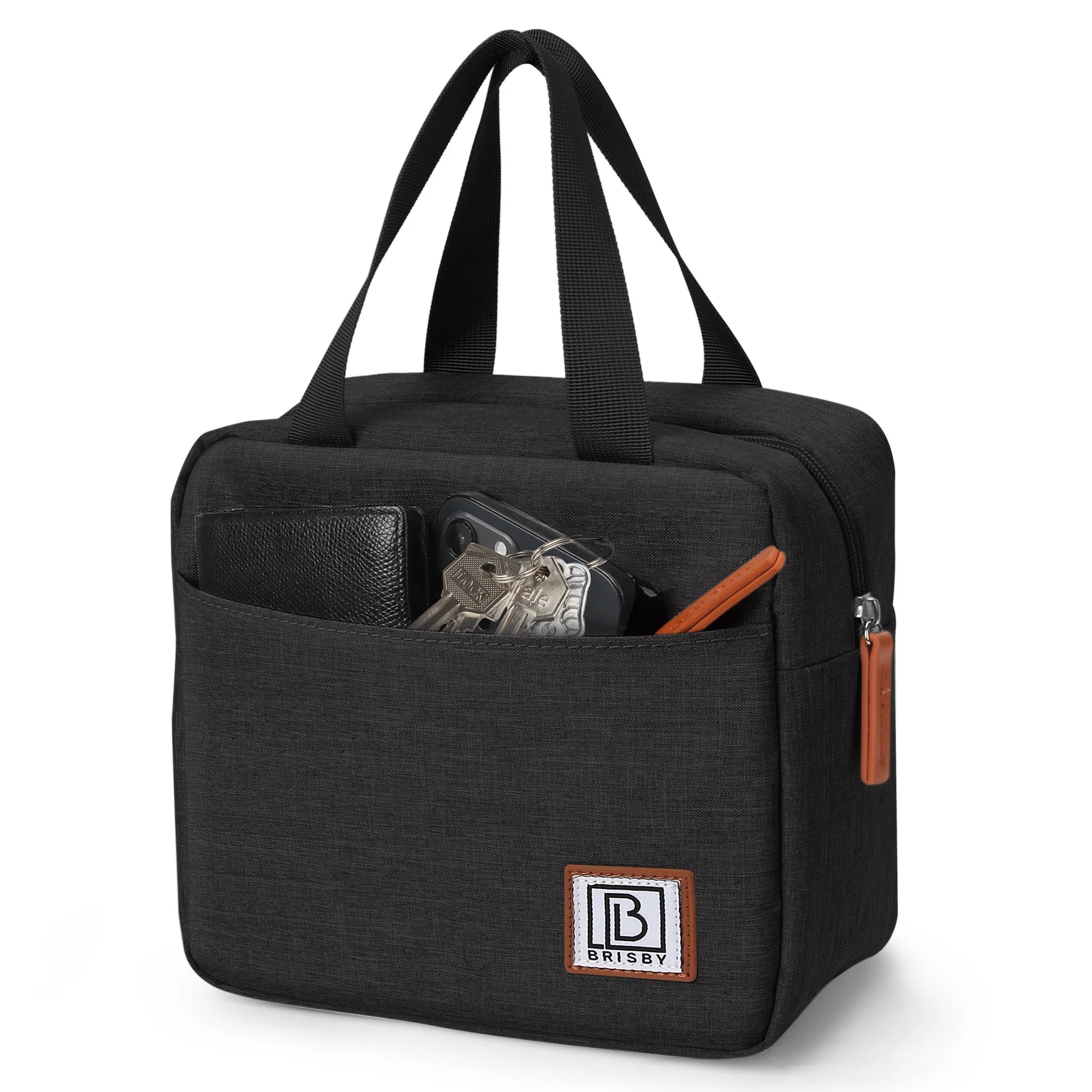 Cooler bag 4L black - 4-layer insulated - free cooling element