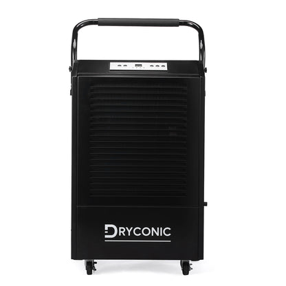 Dryconic Bouwdroger 90L - Professionele luchtontvochtiger - ContinuousDrain® - Auto-Defrost - JobSite™ metalen behuizing - Extra grote luchtinlaat