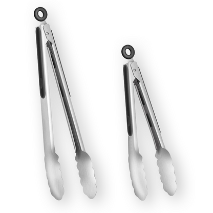 Bardi 2-delige RVS Keukentang-set 23cm & 30cm - hittebestendig & vaatwasserbestendig.