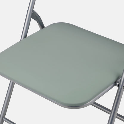 Bardi 2-delige Klapstoelen set PVC groen - 100 kg draagvermogen