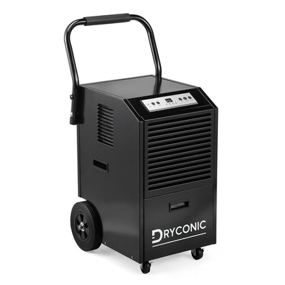Dryconic luchtontvochtiger 50L - professionele bouwdroger - continue afvoer - 5,5L watertank