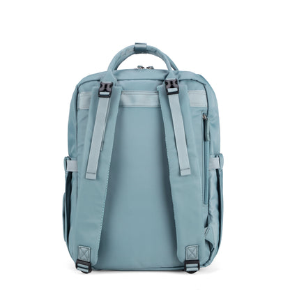 Brisby slijtvaste Luiertas – verzorgingstas – met buggymontage - Mist Blue
