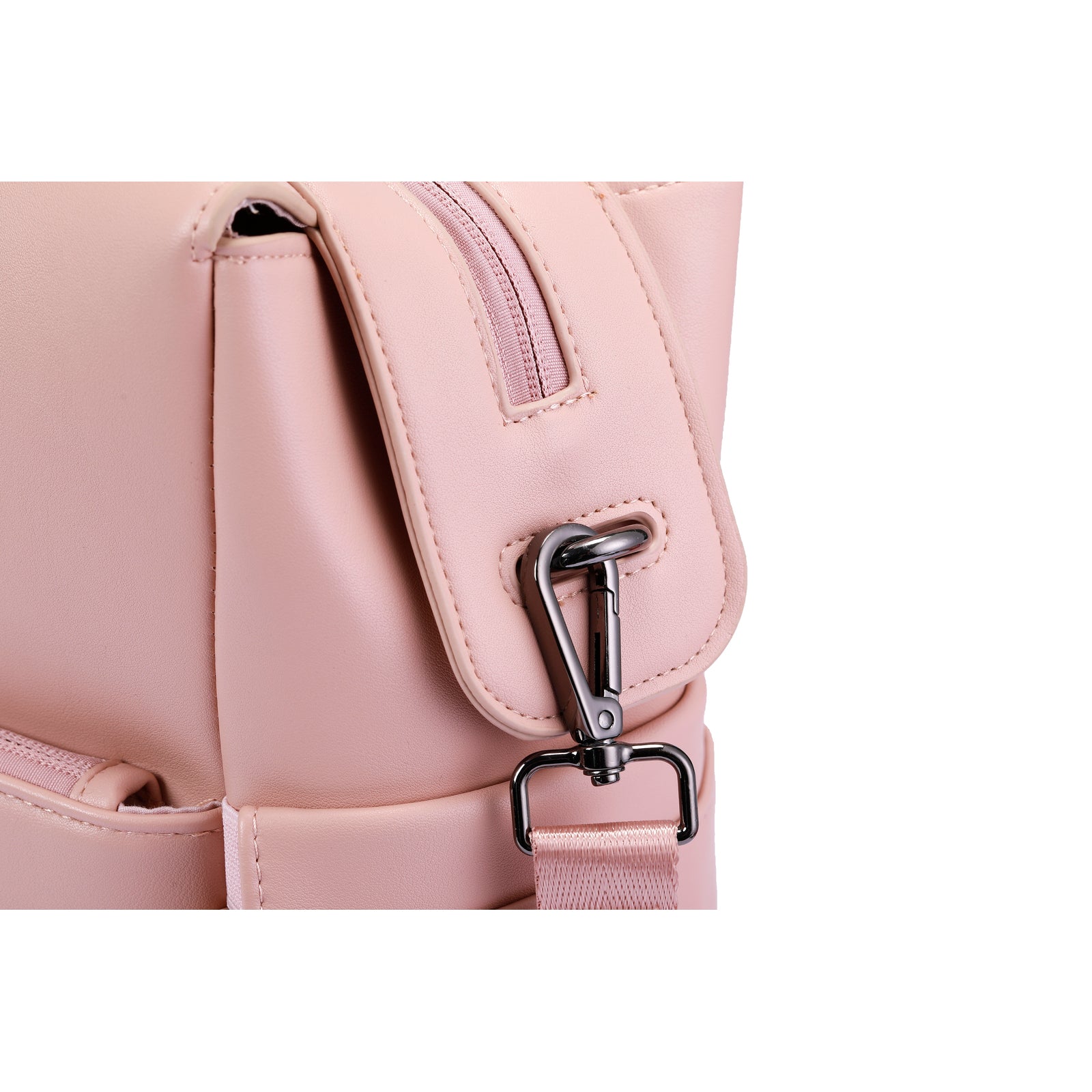 Brisby Luiertas weekendtas Venezia roze - incl. koeltas, verschoningsmat