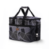 Koeltas 30L abstract zwart grijs - Lunchtas - opvouwbaar - 4-laags geïsoleerd - incl. 4 gratis koelelementen en draagband