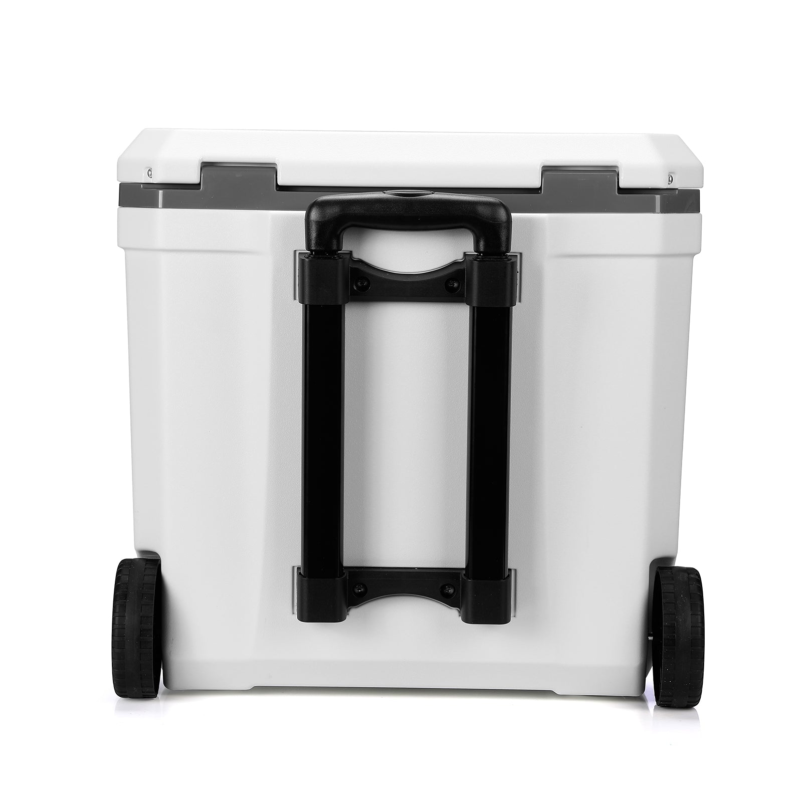 Koelbox trolley 36L wit - telescopisch handvat - incl. 4 koelelementen