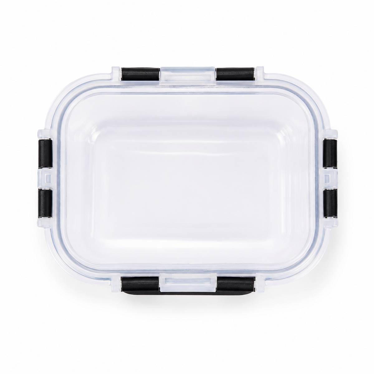 Bardi 5-delige set glazen vershoudbakjes 1060ml - oven- magnetron- en vriezerbestendig, incl. 10 wondersponsen
