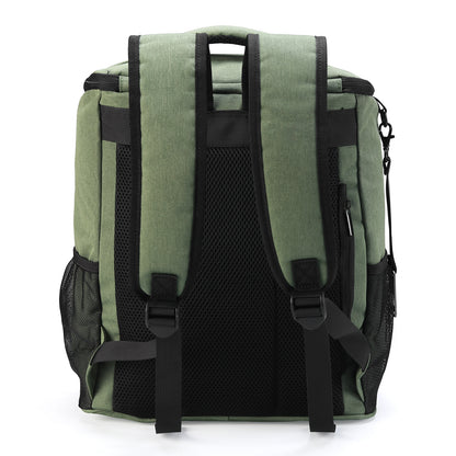 Packaway Koeltas rugzak 25L groen - incl. 2  koelelementen, flessenopener