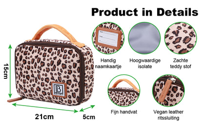 Brisby Premium Luiertas - Groen - Kinderrugzak - 1.5L kinderlunchtas Giraffe