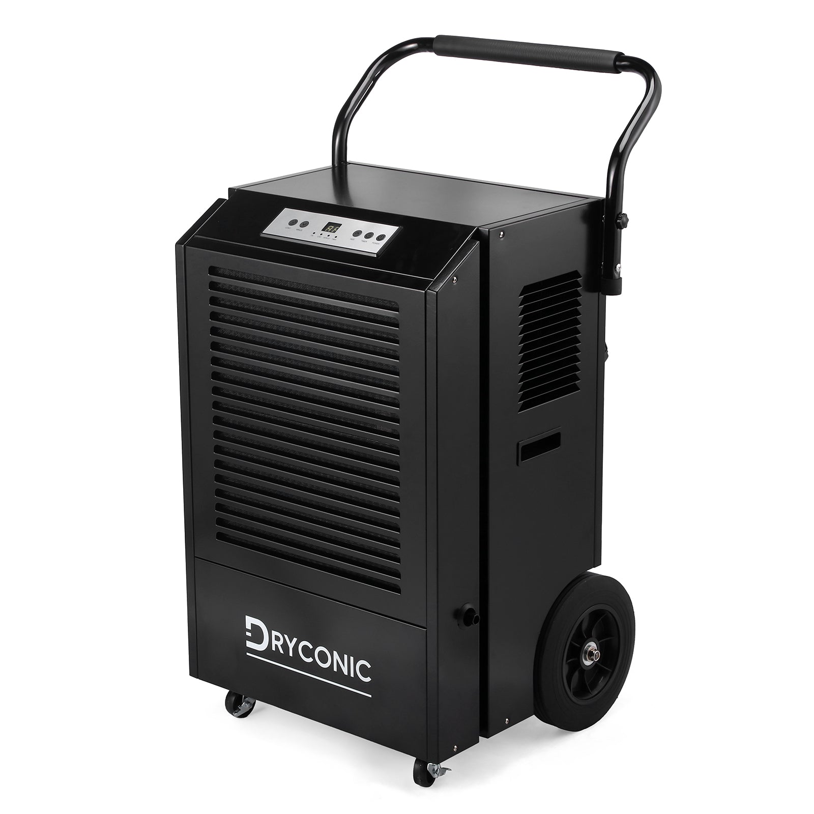 Dryconic Bouwdroger 90L - Professionele luchtontvochtiger - ContinuousDrain® - Auto-Defrost - JobSite™ metalen behuizing - Extra grote luchtinlaat