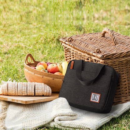 Cooler bag 4L black - 4-layer insulated - free cooling element