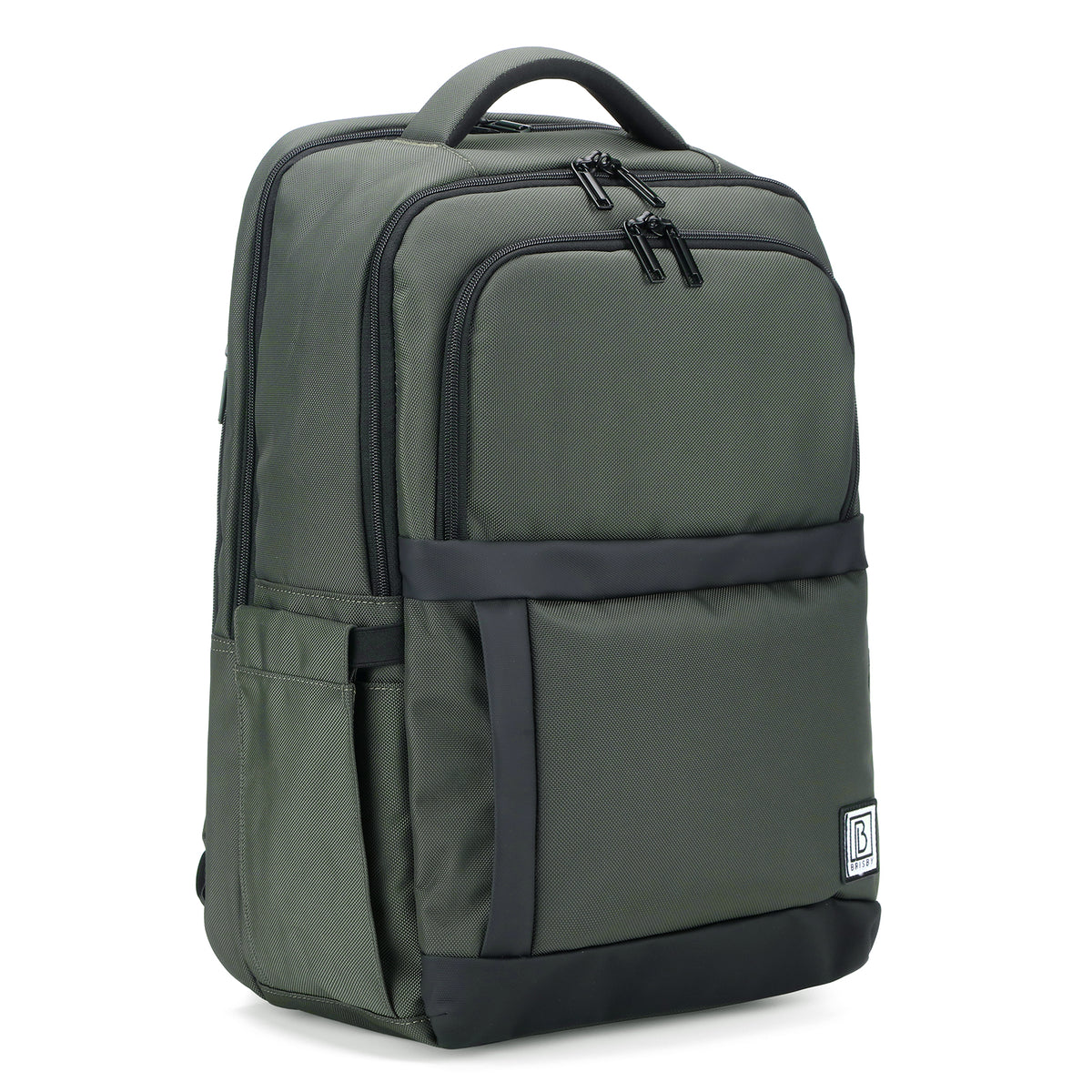 Brisby Rugzak Pro 2 – Laptoprugzak tot 15,7 inch voor Werk, School en Reizen – Waterafstotend – Met Tabletvak, Antidiefstalvak en Trolleysleeve – Groen
