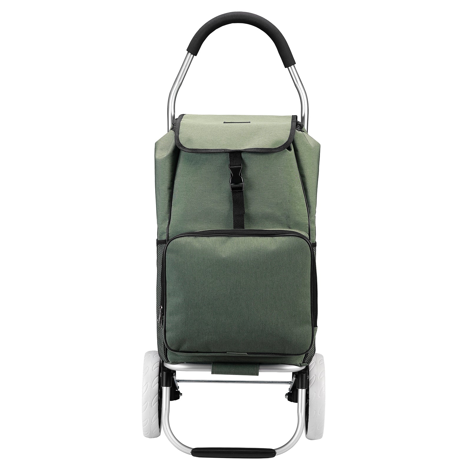 Packaway Shopping trolley with cool compartment - 45L - shopping trolley - hand truck function - GREEN