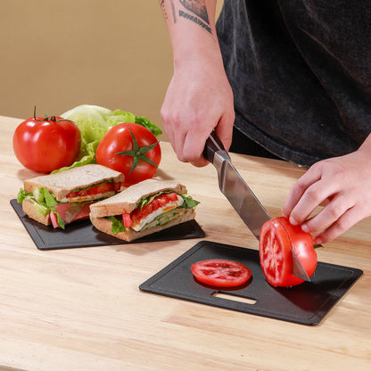 Cool box 12L with handle black - dividers - cutting boards - up to 40 hours insulation - incl. 2 cooling elements of 200ml