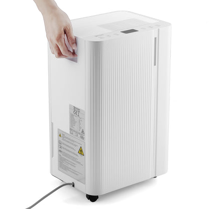 Dryconic Luchtontvochtiger 20L - automatische vochtregeling - 4L tank - drainage - krachtige ontvochtiging