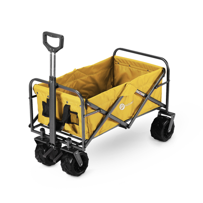 Packaway Bolderkar XL 80kg oker - opvouwbaar - heavy duty - wasbaar