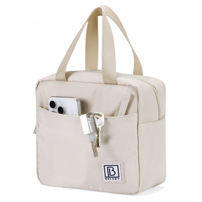 Brisby Koeltas Lunchtas 4L - Waterafstotend - Geïsoleerde Kolftas - Inclusief Koelelement - Smooth Champagne