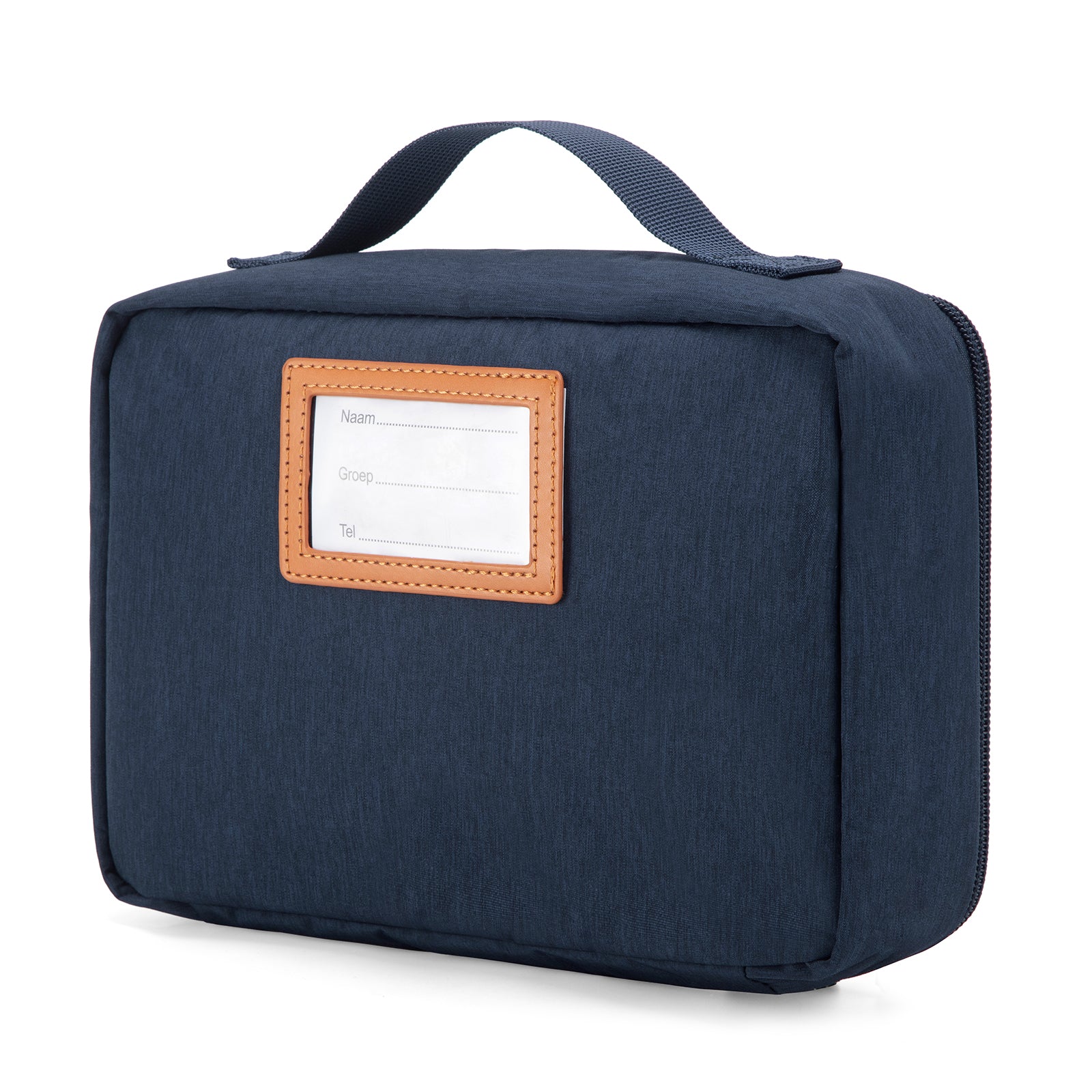 Brisby Koeltas & Lunchtas 2,5 Liter voor Kinderen - Inclusief Koelelement & Naamkaartje - Blauw