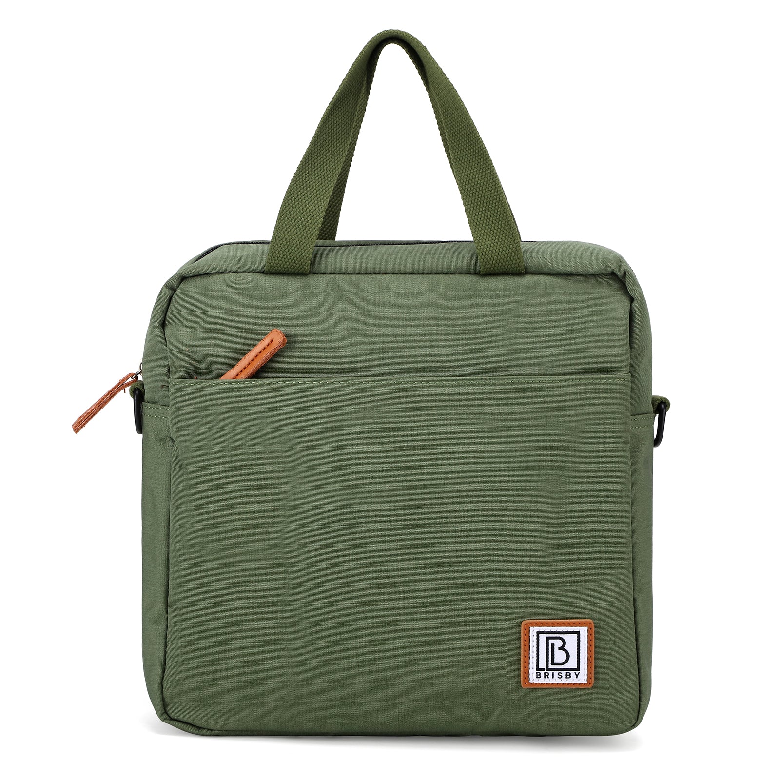 Brisby Koeltas Lunchtas 7L - Inclusief 2 Koelelementen & Schouderband - Groen
