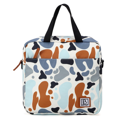 Brisby Koeltas Lunchtas 7L - Inclusief 2 Koelelementen & Schouderband - Palette
