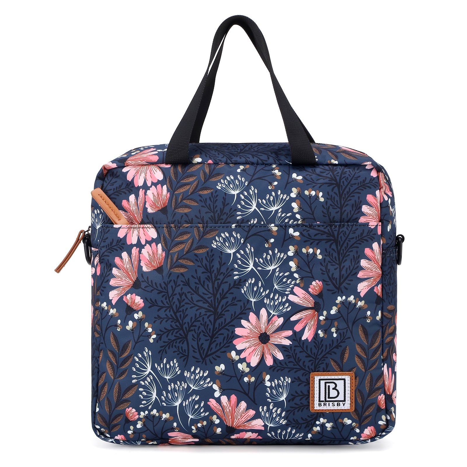 Brisby Koeltas Lunchtas 7L - Inclusief 2 Koelelementen & Schouderband - Japanese Flower