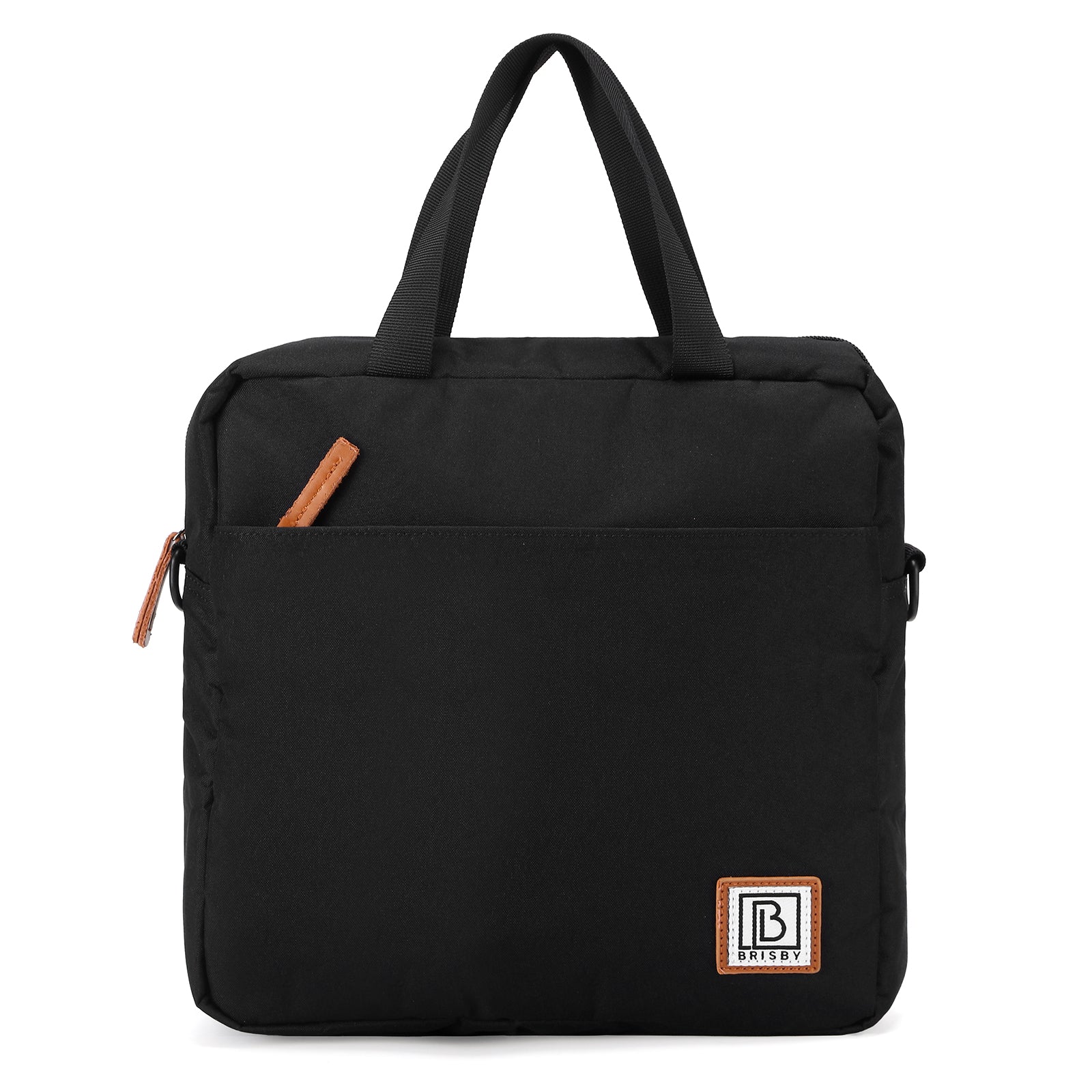 Brisby Koeltas Lunchtas 7L - Inclusief 2 Koelelementen & Schouderband - Zwart