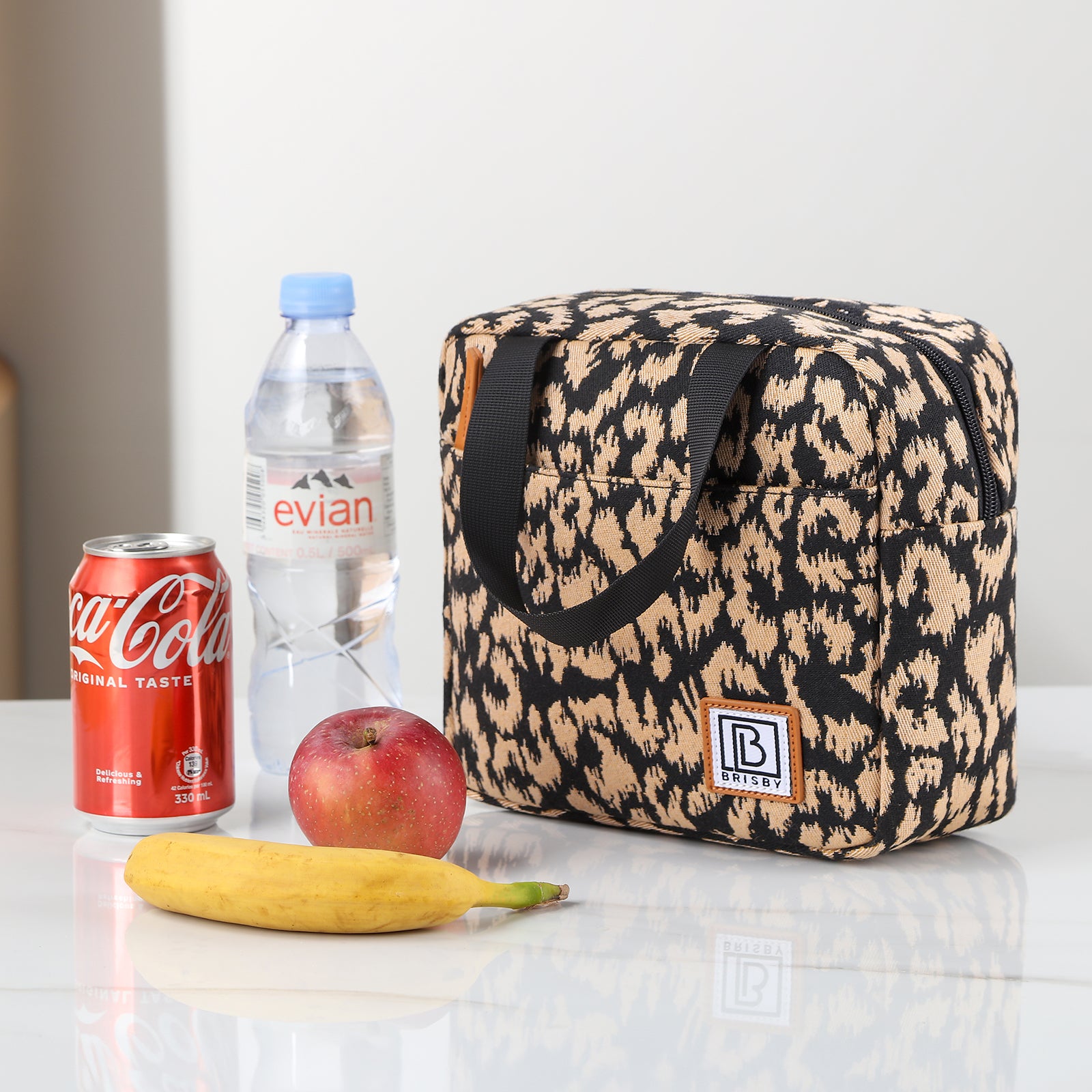 Brisby Koeltas Lunchtas 4L - Waterafstotend - Geïsoleerde Kolftas - Inclusief Koelelement - Leo