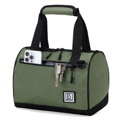 Koeltas 10L avant -  Lunchtas - 4-laags geïsoleerd - 2 gratis koelelementen - incl. schouderband - Groen