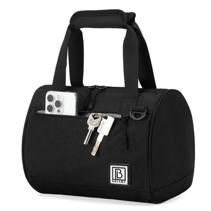 Brisby Koeltas Lunchtas 10L - 4-Laagse Isolatie - Inclusief 2 Koelelementen & Schouderband - Zwart