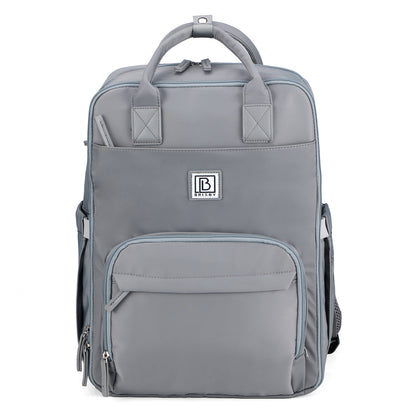 Brisby slijtvaste Luiertas – verzorgingstas – met buggymontage - Bluishgrey