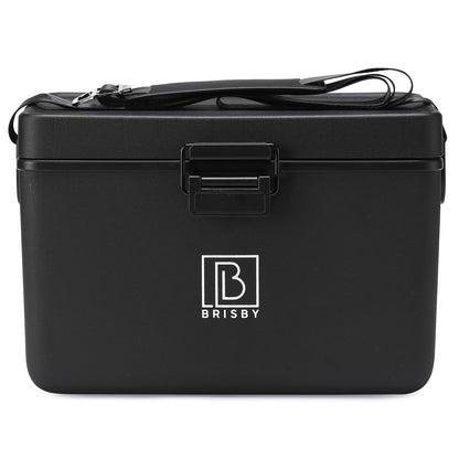 Cool box 12L with carrying strap black - dividers - cutting boards - up to 40 hours insulation - incl. 2 cooling elements of 200ml
