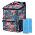 Packaway Koeltas Rugzak 25L - Incl. 2 gratis koelelementen - Incl. gratis flessenopener - Waterafstotend - Anti diefstal vak - 4 Laags geïsoleerd - Wild Garden