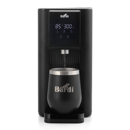 Bardi Heetwaterdispenser 2,6L set - incl. 3 thermoscups + onderzetter - instant-heating - 6 temperatuurstanden