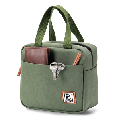 Cooler bag 4L green - 4-layer insulated - free cooling element