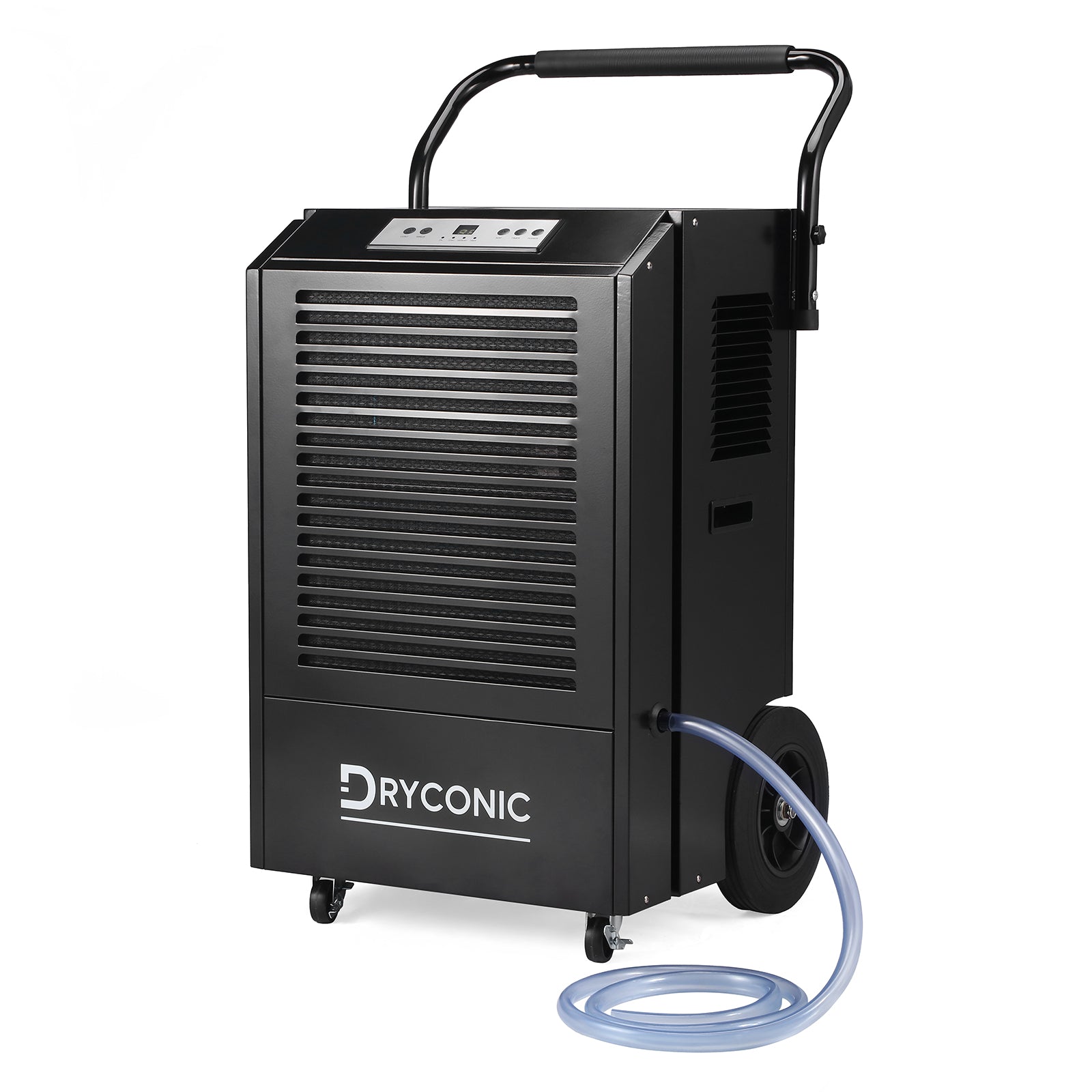 Dryconic Bouwdroger 90L - Professionele luchtontvochtiger - ContinuousDrain® - Auto-Defrost - JobSite™ metalen behuizing - Extra grote luchtinlaat