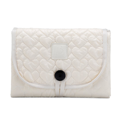 Brisby Luiertas Florence 17L crème - incl. koeltas, verschoonmat en haken