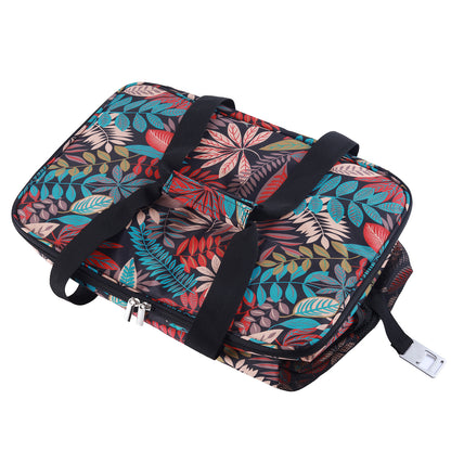 Koeltas 40L jungle - lunchtas - opvouwbaar - 4-laags geïsoleerd - incl. 6 gratis koelelementen en draagband