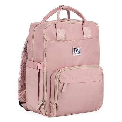 Brisby slijtvaste Luiertas – verzorgingstas – met buggymontage - Soft Pink