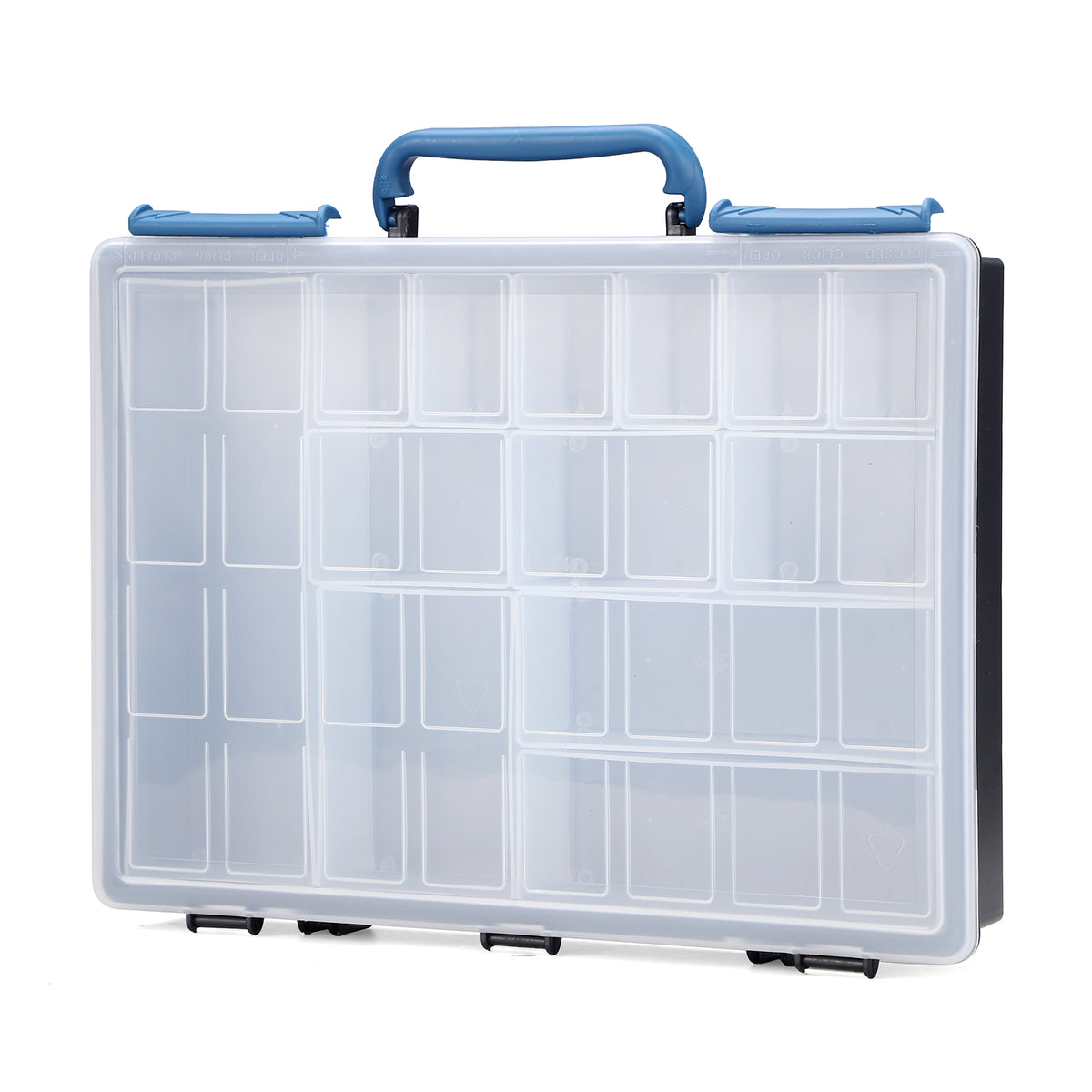 Packaway 5 Delige Draagbare Luxe  Assortimentsdoos, Assortimentskoffer Met 65 Uitneembare bakjes.