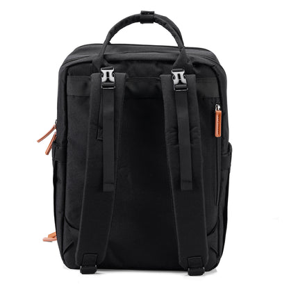 Unisex LTO rugtas zwart - Waterafstotend - laptopvak - geschikt als handbagage - levenslange garantie