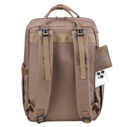 Brisby slijtvaste Luiertas – verzorgingstas – met buggymontage - Rose Gold
